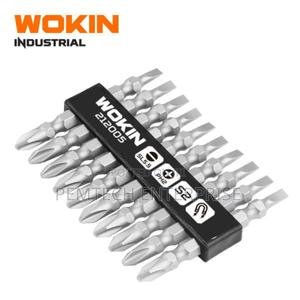Industrial WOKIN Double End Screwdriver Bit Set 10pcs - thumbnail 2