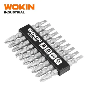 Industrial WOKIN Double End Screwdriver Bit Set 10pcs