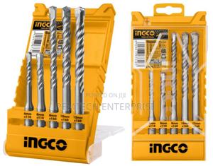 INGCO AKD2052 5 PCS SDS Plus Hammer Drill Bits Set - thumbnail 2