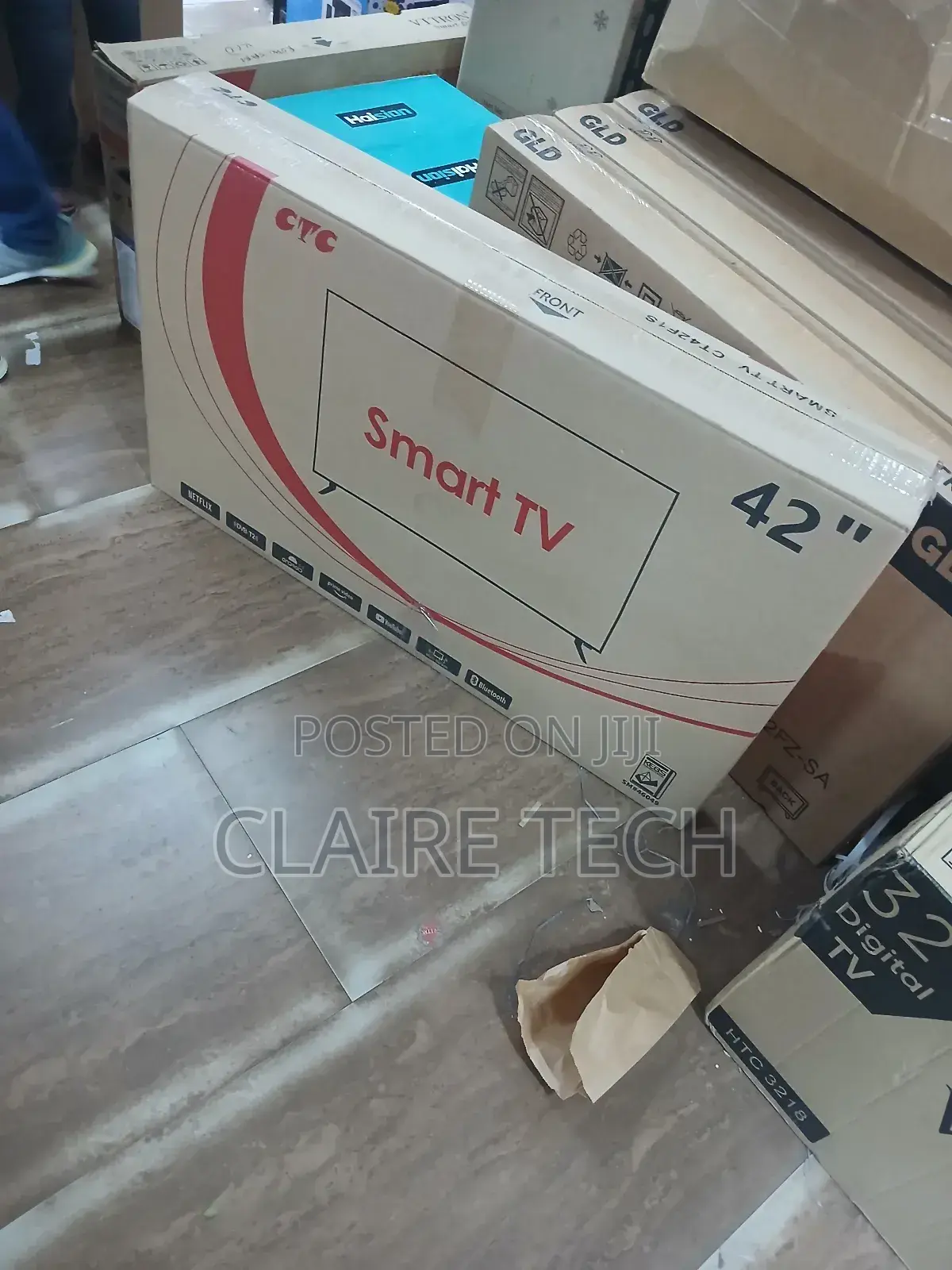 CTC Smart Android TV 42''inch Frameless With Bluetooth