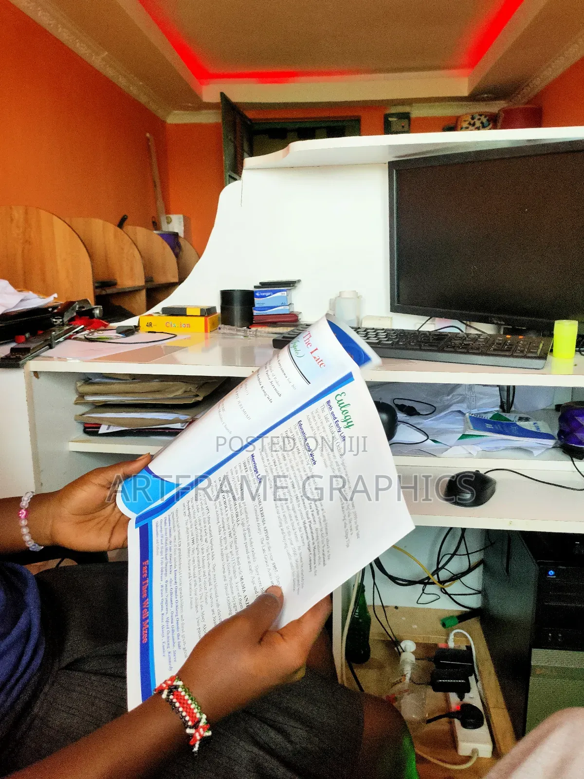 Eulogy A5 Printing Bulk 8 Pages 600 - 1000