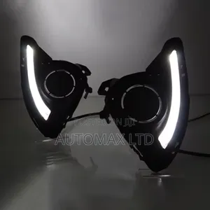 Mazda Demio, Yr2016+, Fog Light Covers With DRL/Signal