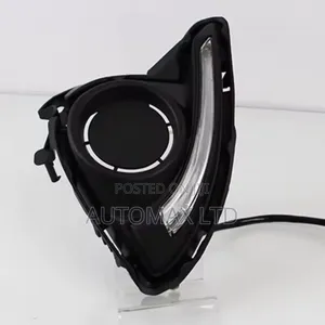 Mazda Demio, Yr2016+, Fog Light Covers With DRL/Signal