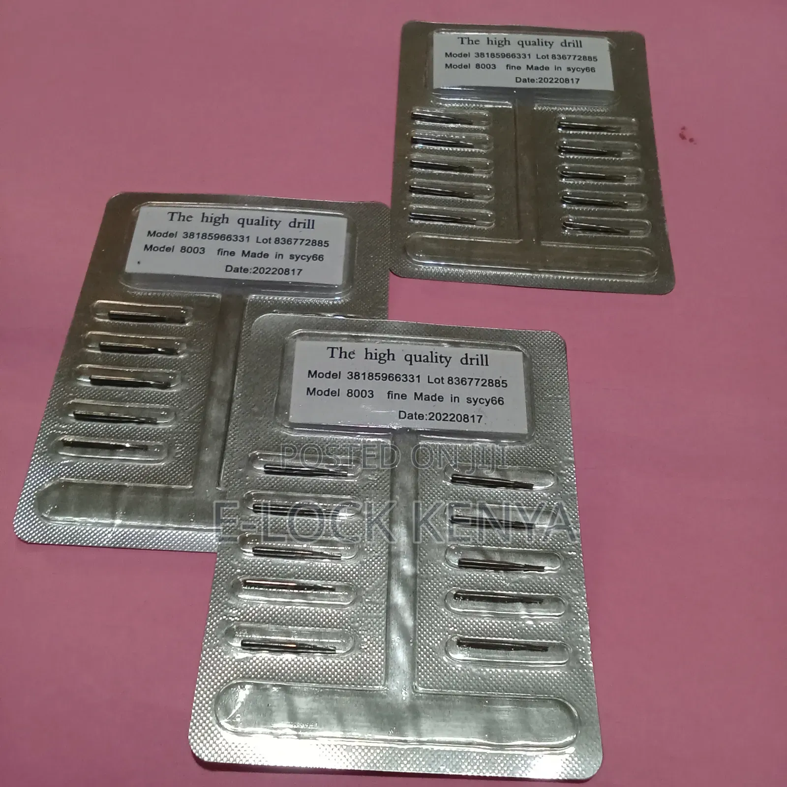 Multiple Use Windscreen Drill Bits