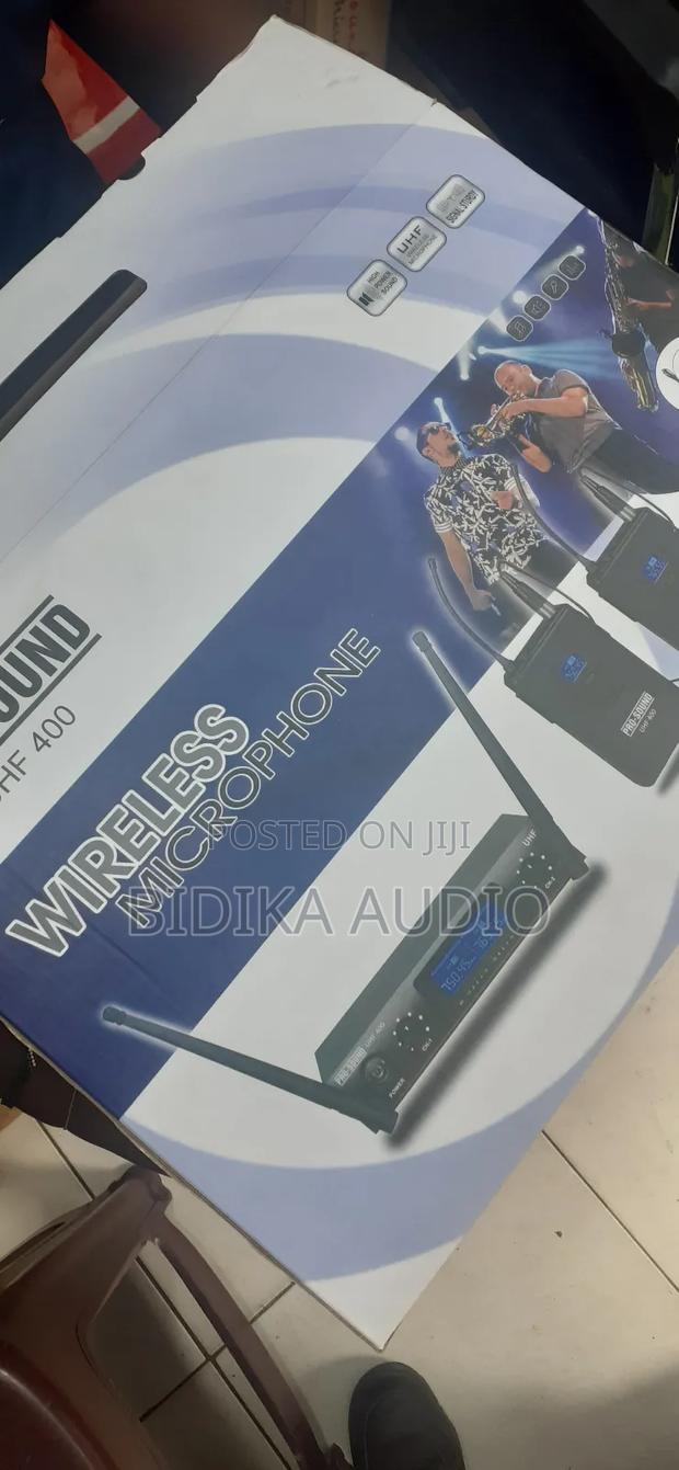 New Uhf 400 Wireless Microphone