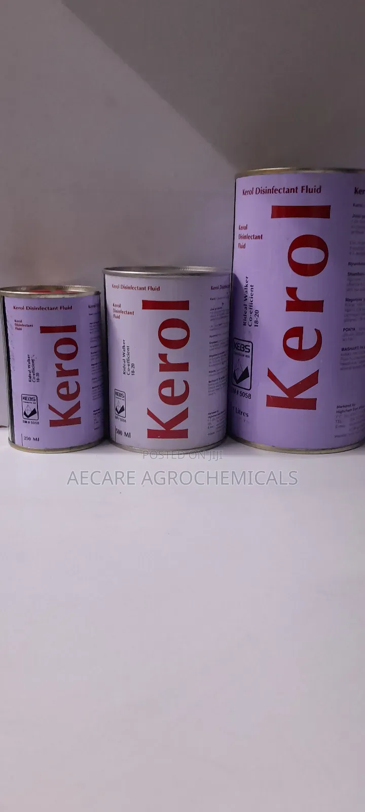 Kerol Disinfectant 250ml, 500ml And  1litre