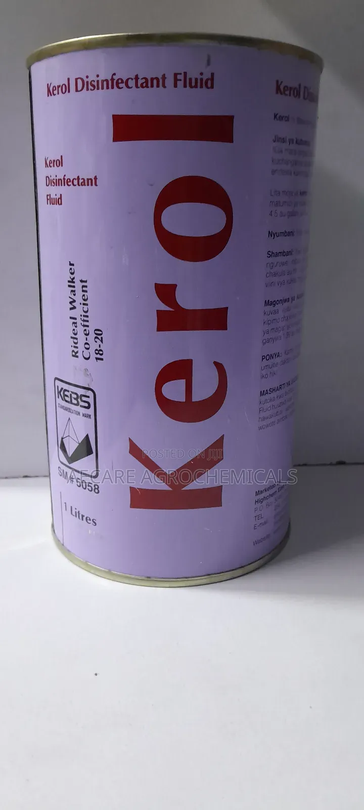 Kerol Disinfectant 250ml, 500ml And  1litre