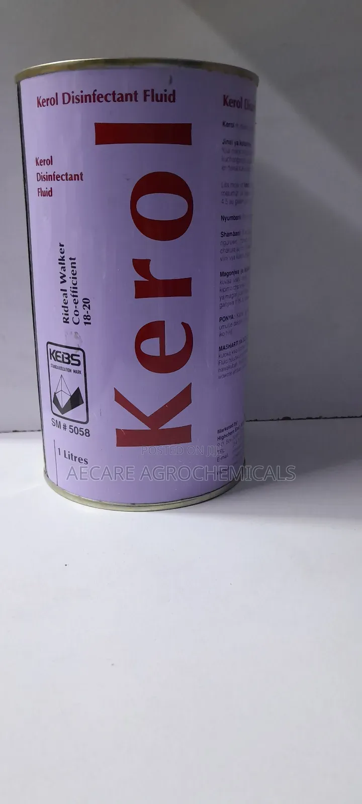 Kerol Disinfectant 250ml, 500ml And  1litre