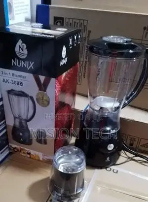 Nunix New 2 in 1 Blender With Grinding Machine Ak300b