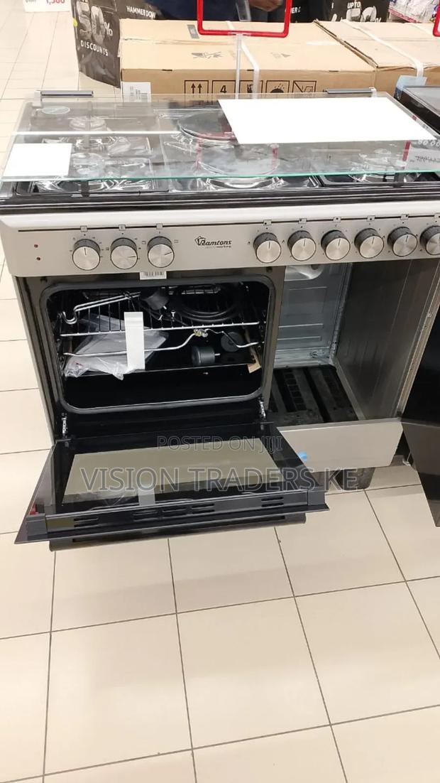 Ramtons RF/496- 60*90 Standing Cooker With Gas Compartment - main view