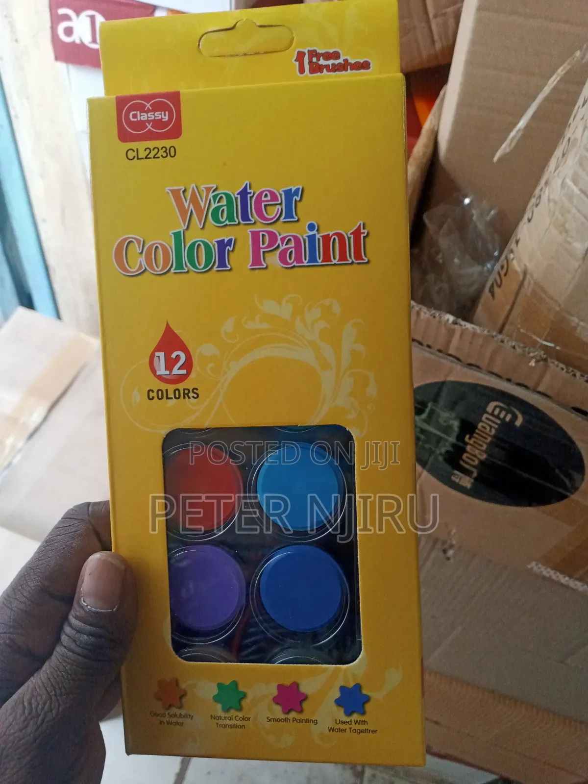 Water Color Paint Available