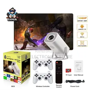 Game Console Android 11 Android Projector HY540MAX Internet