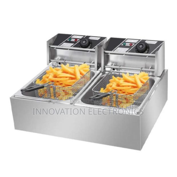 Nunix 6l + 6l Double Deep Electric Deep Fryer