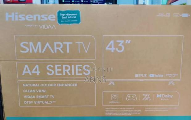 Hisense A6 43" Smart High Resolution Television - main view