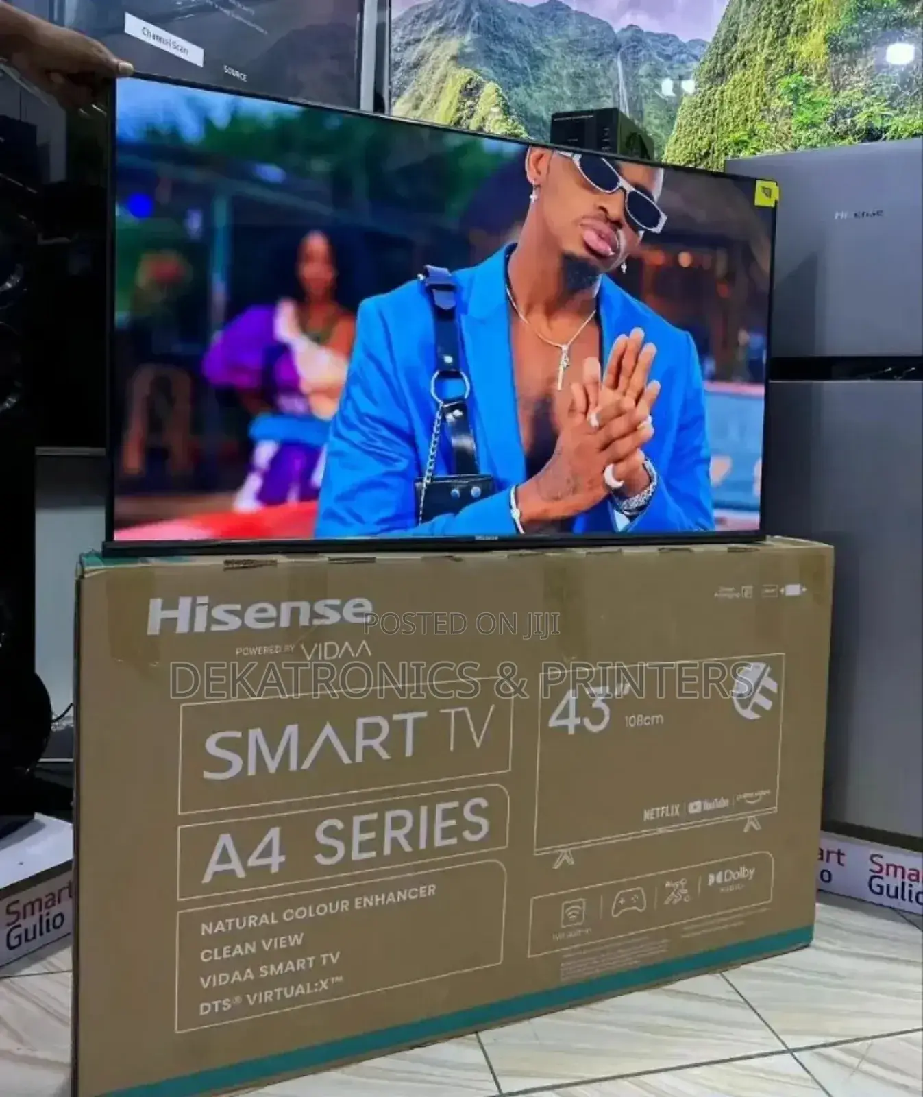 Hisense 43" Inch Smart Frameless A4 Tv
