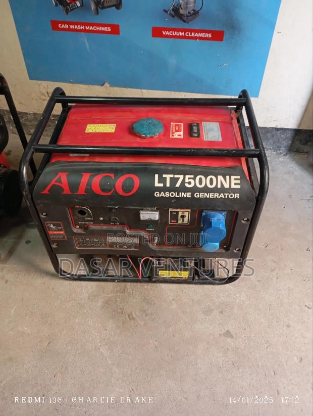 Generator Hire 6.5kva Aico - main view