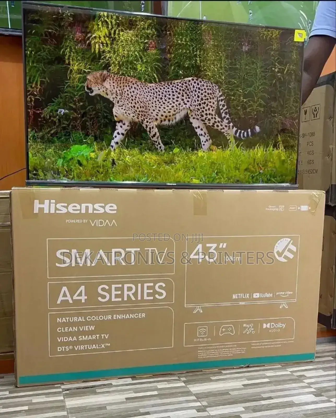 Hisense 43" Inch Smart Frameless A4 Tv