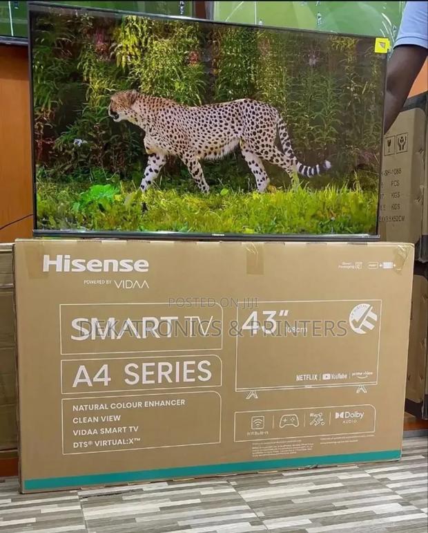 Hisense 43" Inch Smart Frameless A4 Tv