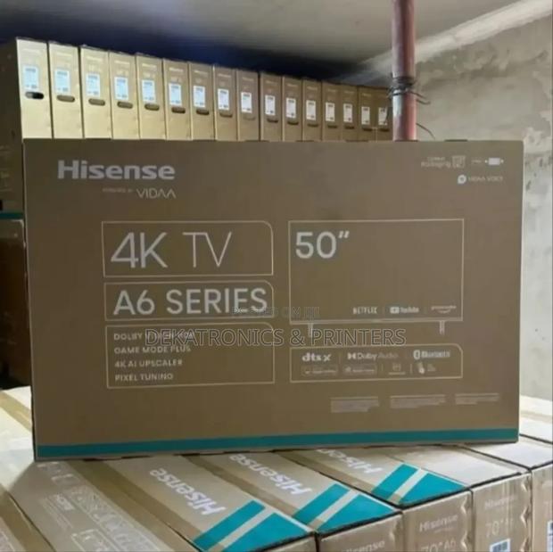 Hisense 50" Inch Smart Frameless Tv A6k - thumbnail 3
