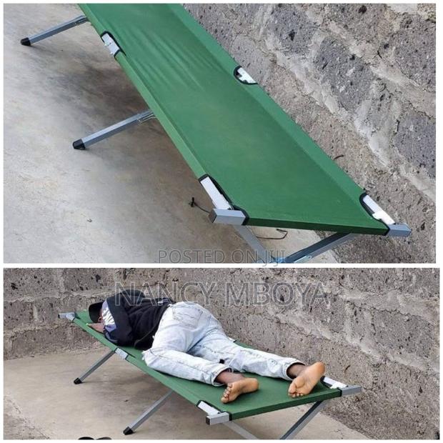 Foldable Camping Bed Heavy Duty - main view