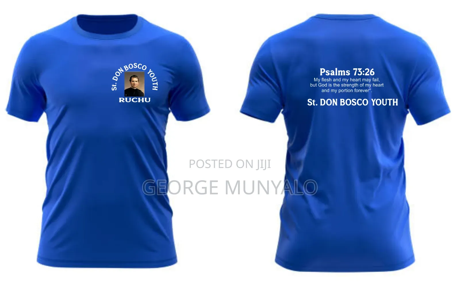 Branded Round Neck T-shirts