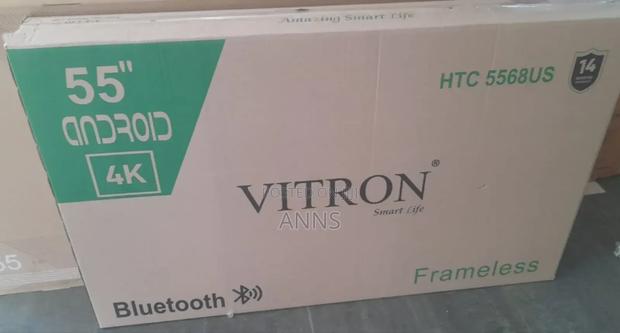 Vitron 55" Android Frameless Smart Life Television - thumbnail 2
