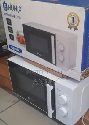 Nunix Manual 20L White Microwave
