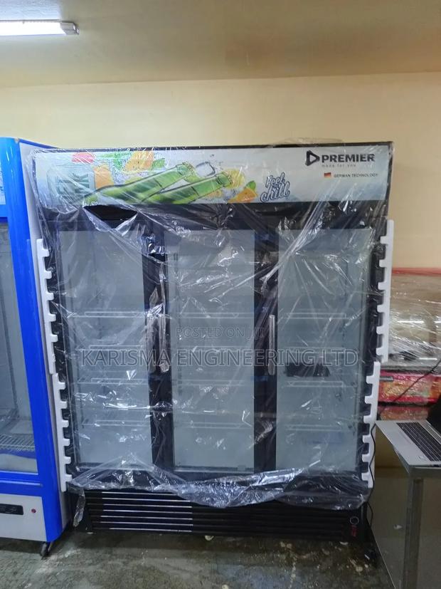 Vertical 3 Door Showcase Chiller - main view