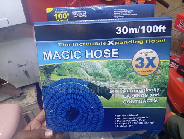 3 X Expandable Garden Hose Pipe With Spray Gun - main view