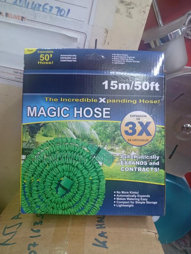 3 X Expandable Garden Hose Pipe With Spray Gun - thumbnail 3