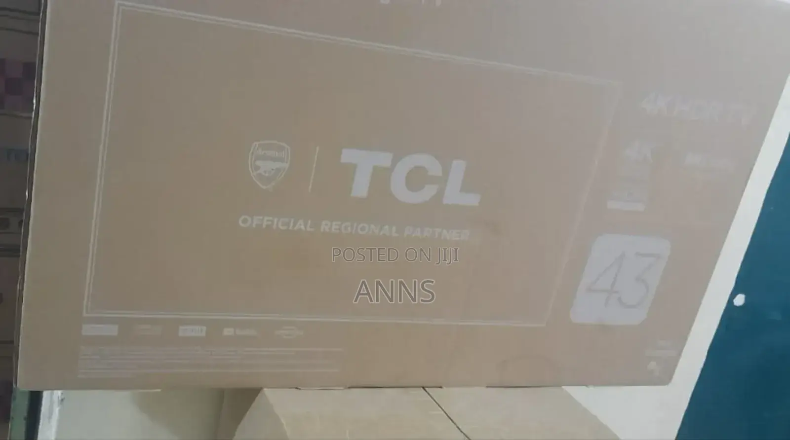 TCL 43" HDRT (P635)Frameless Television