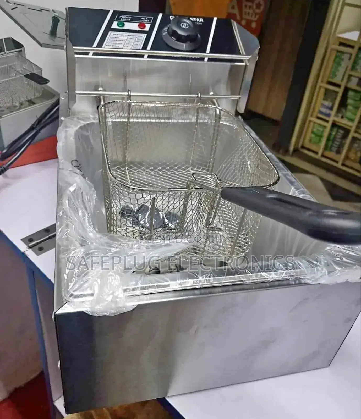 Global Star Single Electric Fryer Chips Fryer 6l