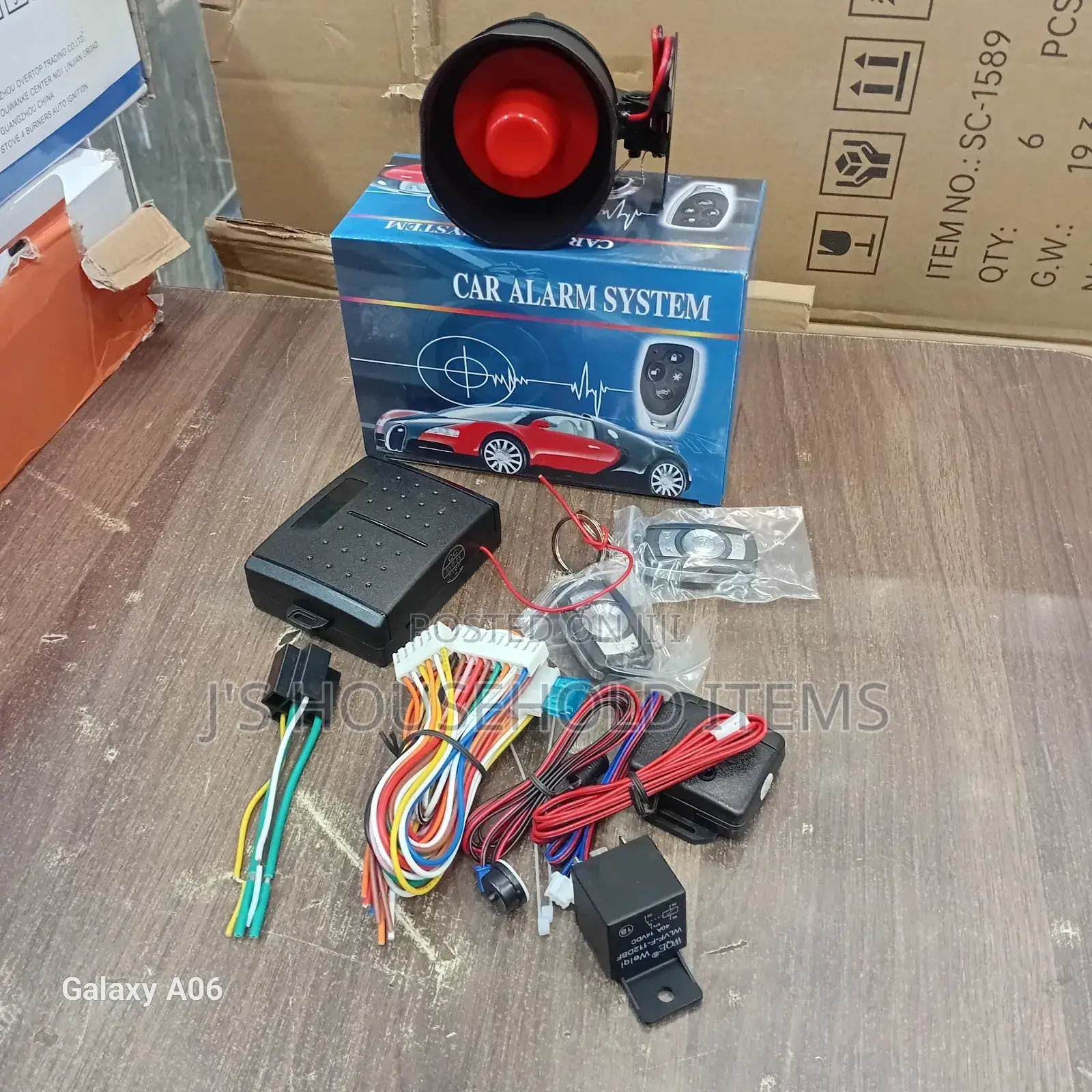 Alarm System With Normal Key