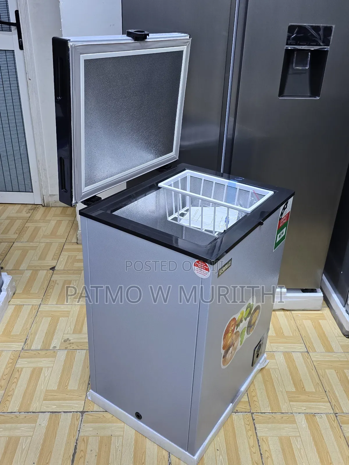 109L Deep Freezer, Grey Ecomax 109L Deep Freezer