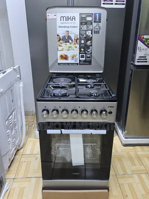 Cooker, Mika Standing Cooker 50×60 3+1 Electric Oven (New)