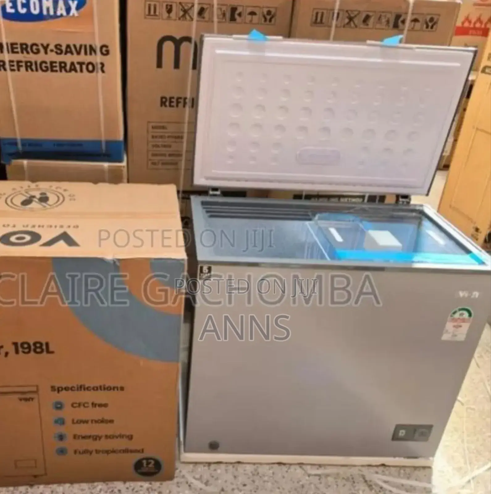 Von 198litres Deep Freezer