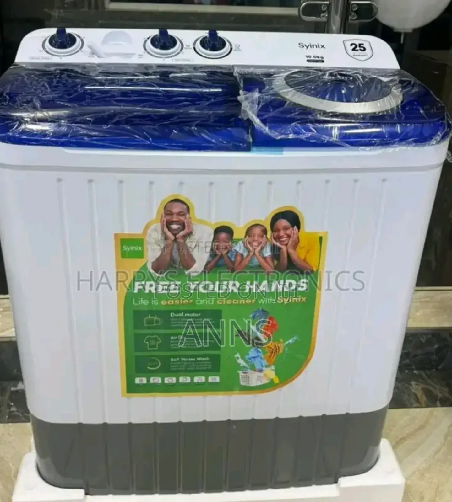 Synix 10kg Washing Machine