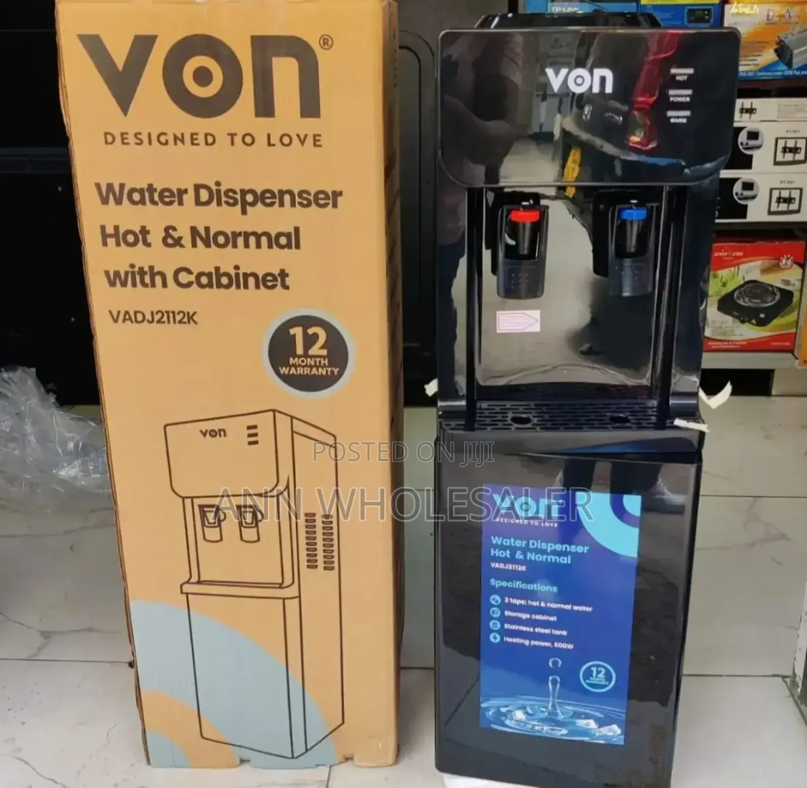 Von 2 Taps Dispenser