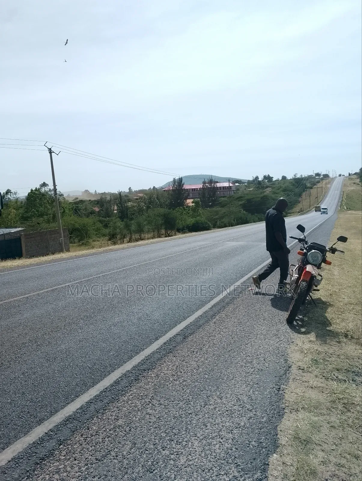 2.04 Acres Fronting MKS - Kyumbi Junction Tarmac Road.