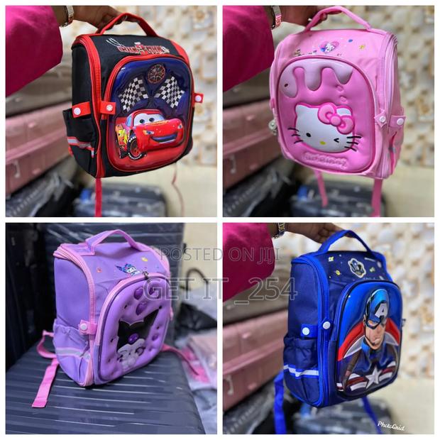 Cartoon Themed School Box Bags / Backpacks▪Kinde/Pp1,Pp2