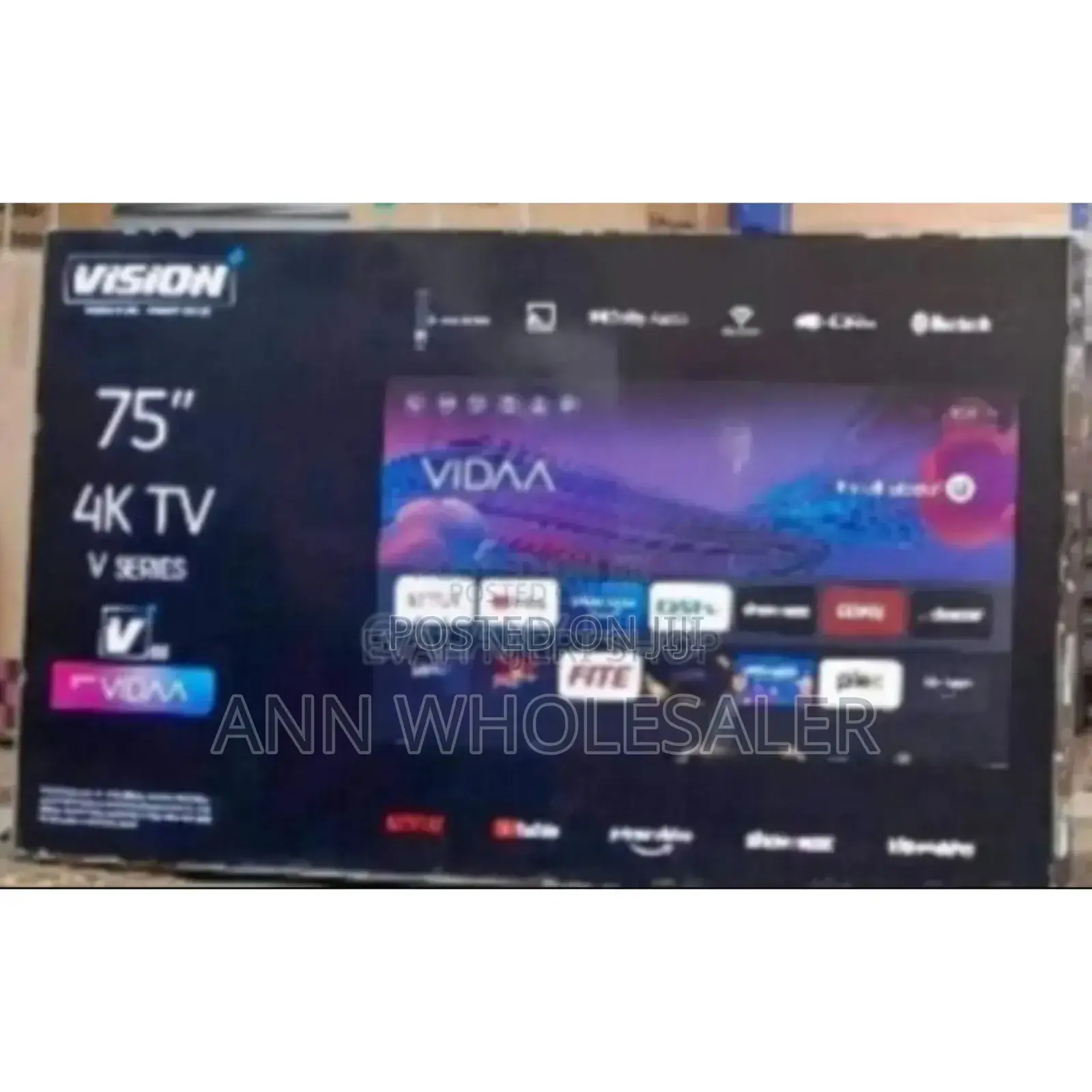 Clarity; Vision 75inches Adroind Tv