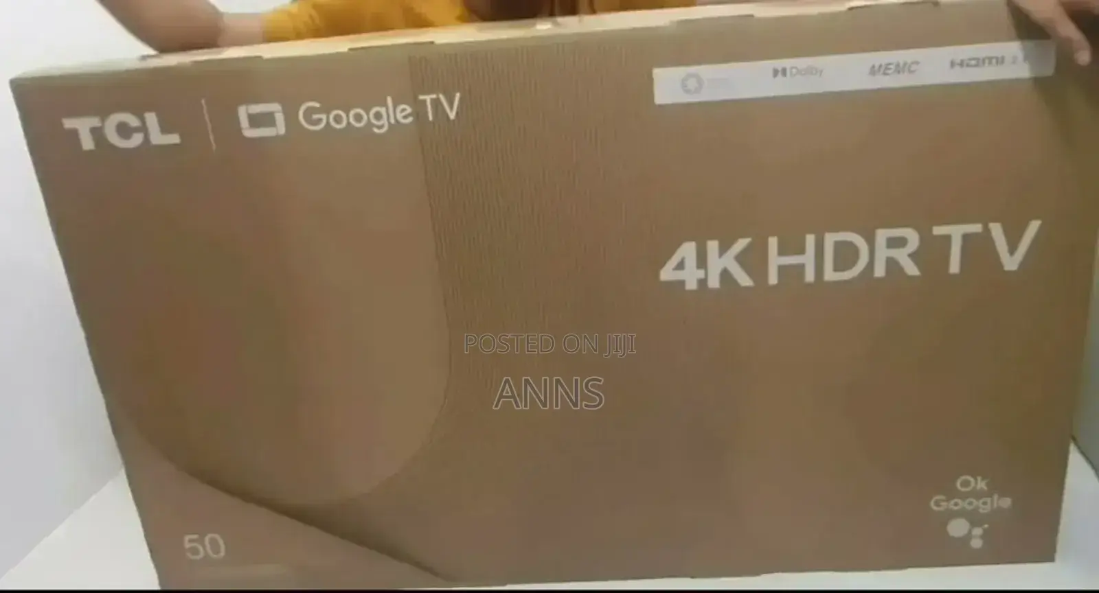 TCL 50" HDRT Google Tv