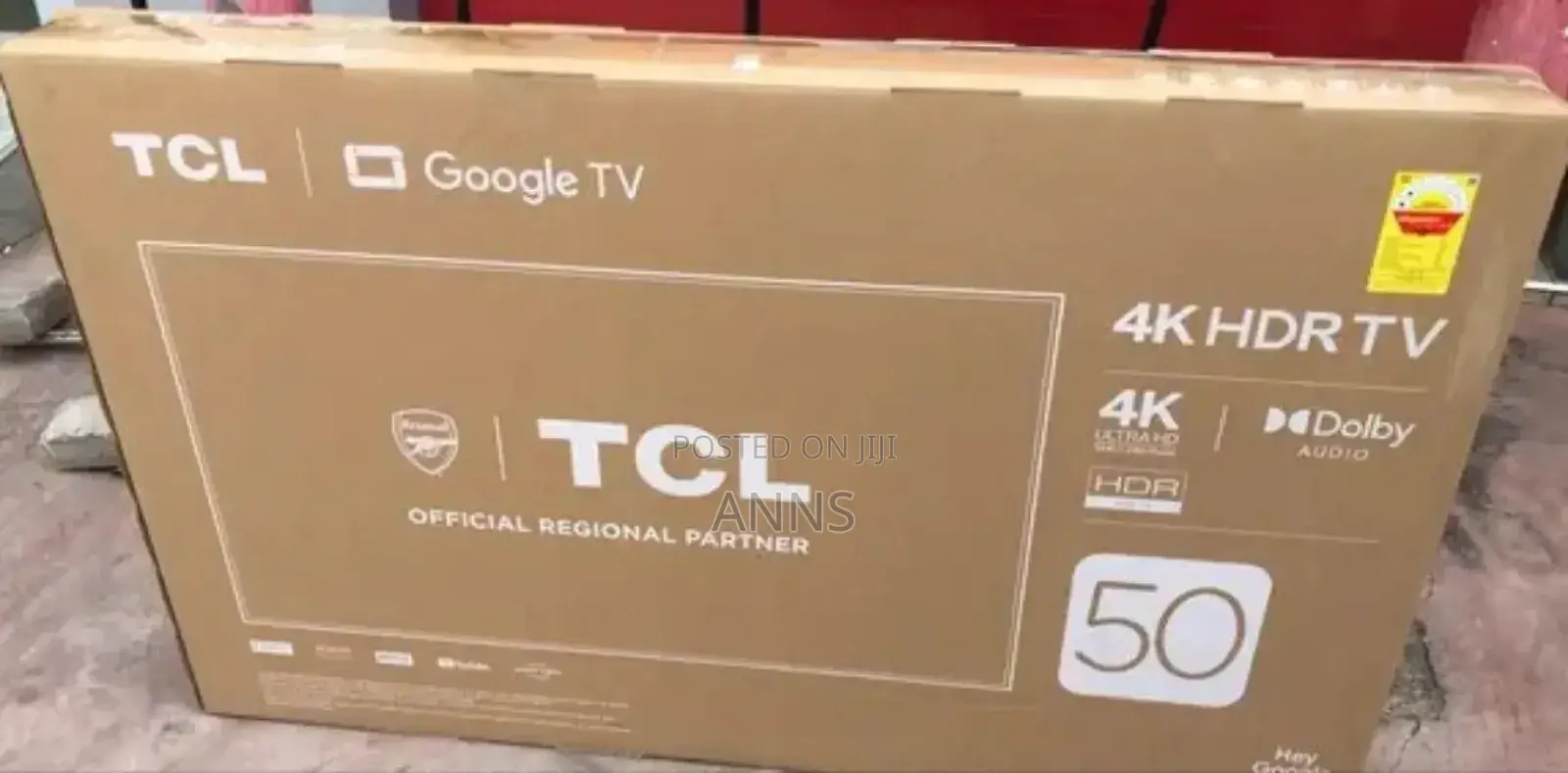 TCL 50" P635 Frameless Tv With Bluetooth