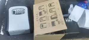 Metallic Password Key Lock Boxes