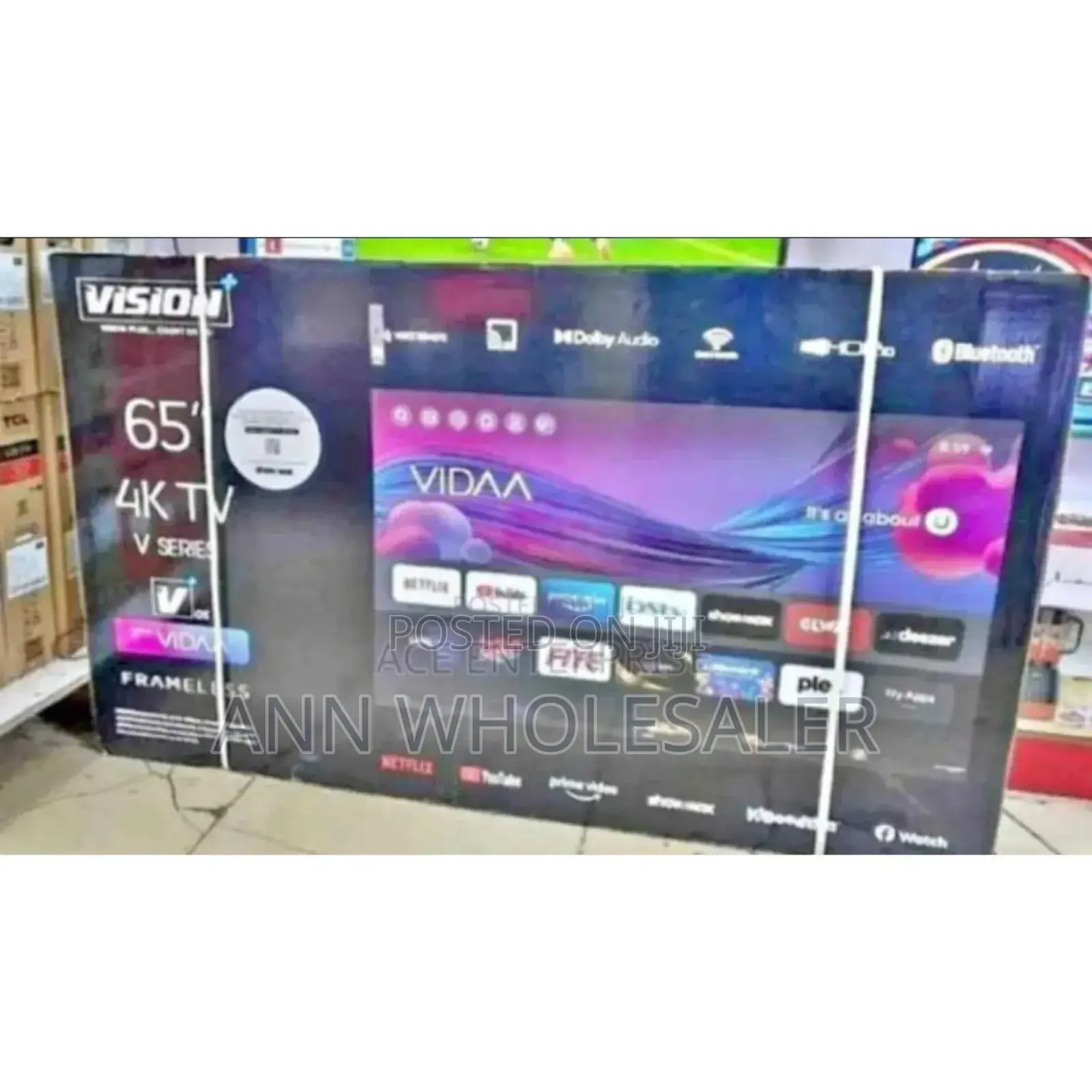 High Quality Vision Size 65inches Adroind Tv