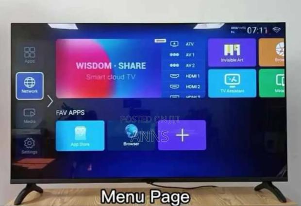 Vision 32" Smart Frameless Android Television - main view