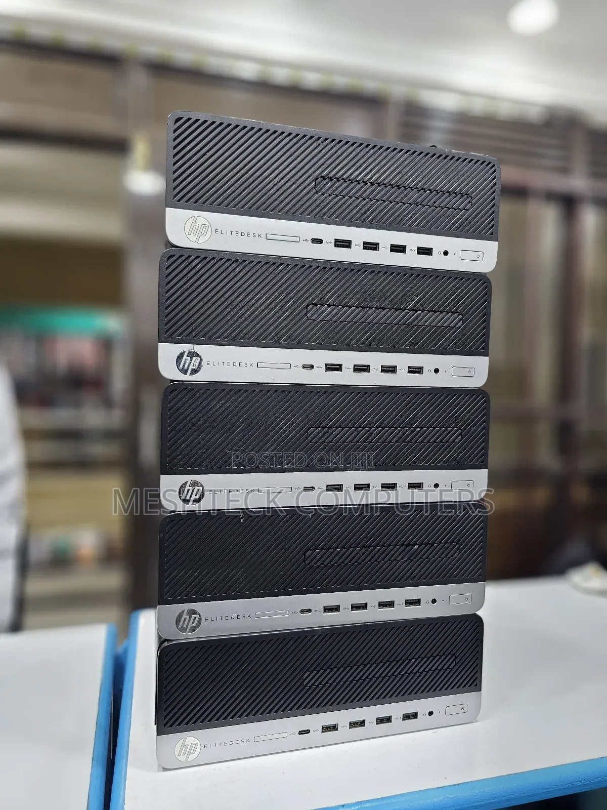 Desktop Computer HP EliteDesk 705 G3 16GB AMD Ryzen 5 HDD 500GB