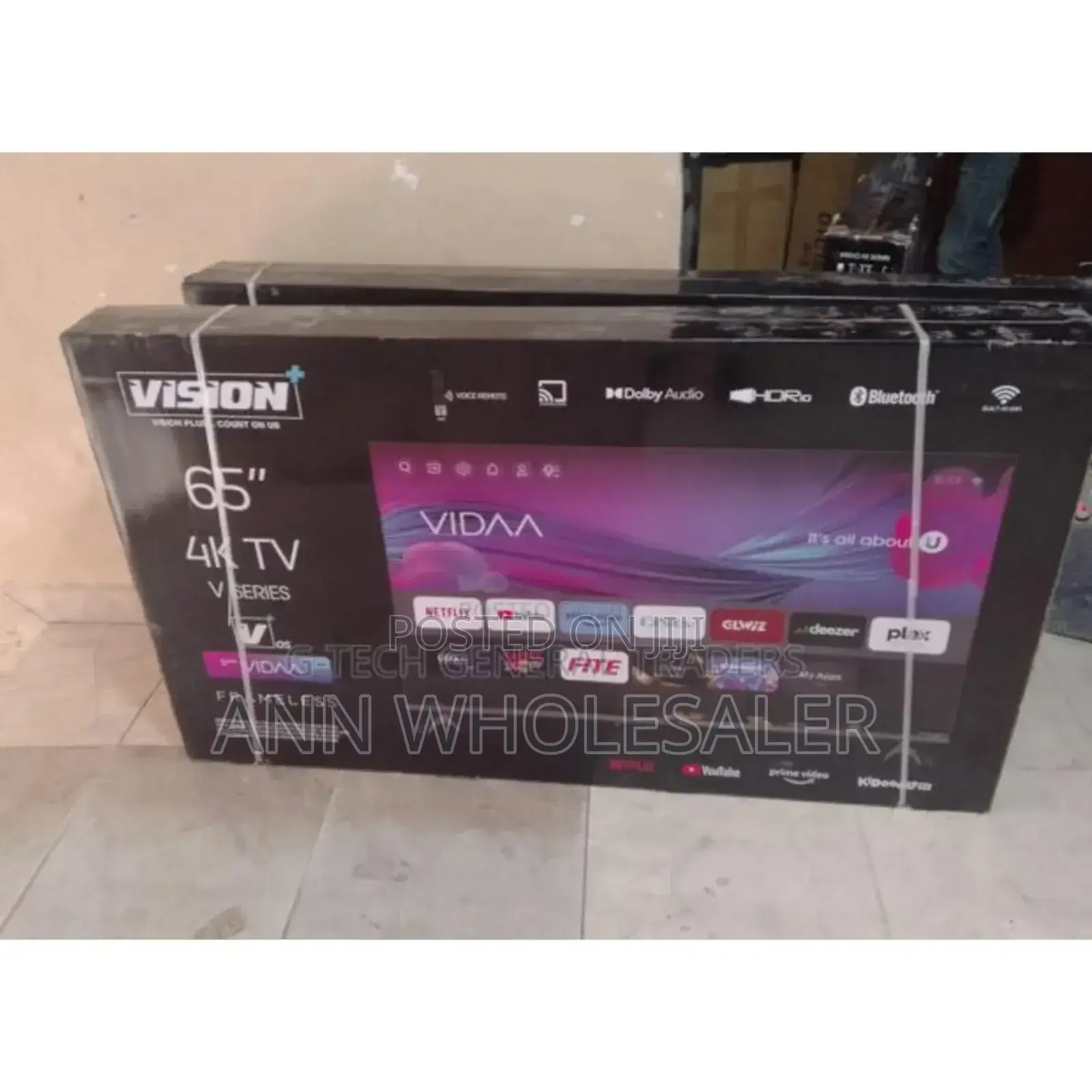 4 Clarity. Wifi Connection, Vision 65inches Vidaa Smart Adro