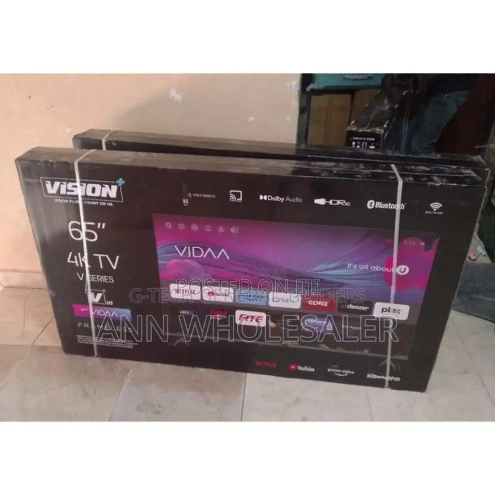 4 Clarity. Wifi Connection, Vision 65inches Vidaa Smart Adro