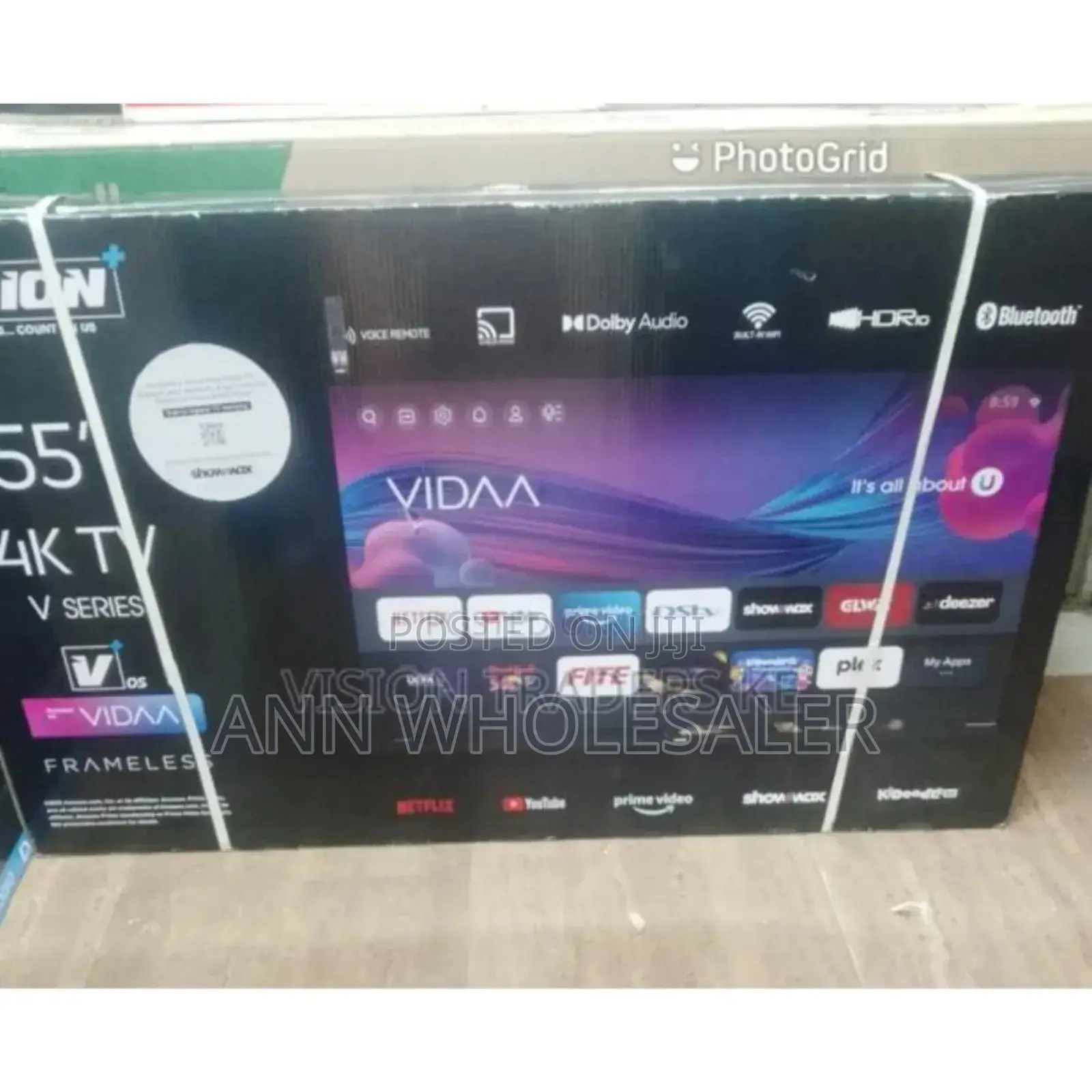 Vidaa Vision 55inches Tv